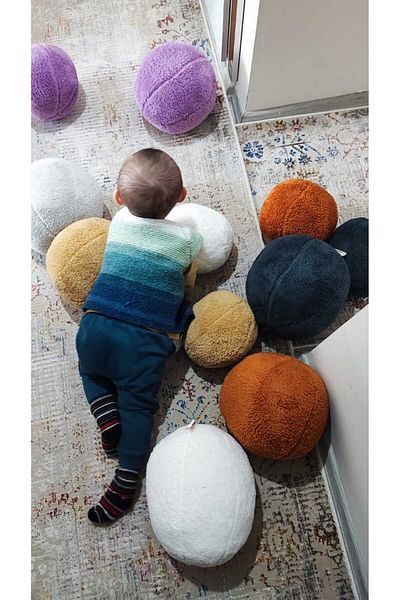 oneplise Ball Throw Perna 1 mare gri (42 CM) Welsoft