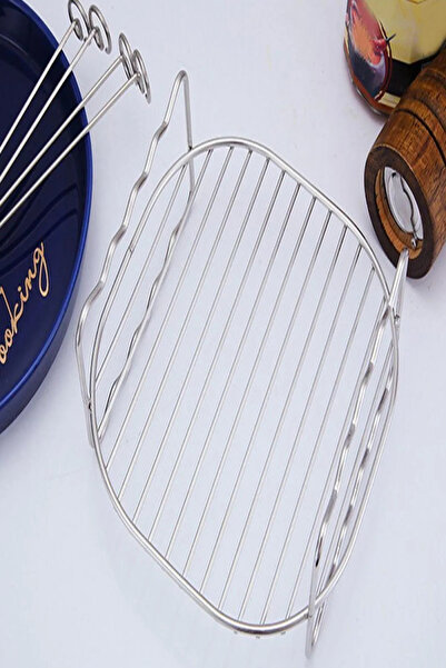 MorPort XXL Fryer Grill Wire 5lt and Above Compatible Airfryer Grill Accessory Stainless Steel Grill Wire