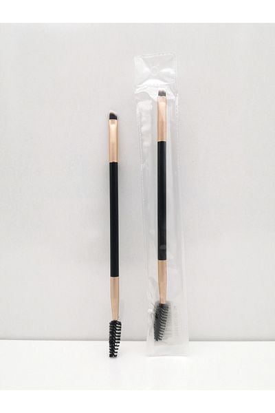 AİLY COSMETİCS Rose Double Sided Eyebrow Brush Black