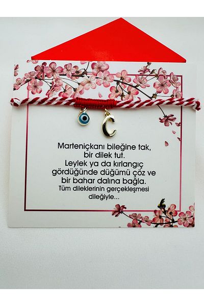 Ezgili Takı MARTENICKA BRACELET WITH LETTER