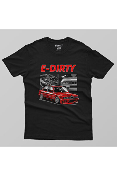 Crazy Tricou pentru bărbați Bmw E30 E Dirty