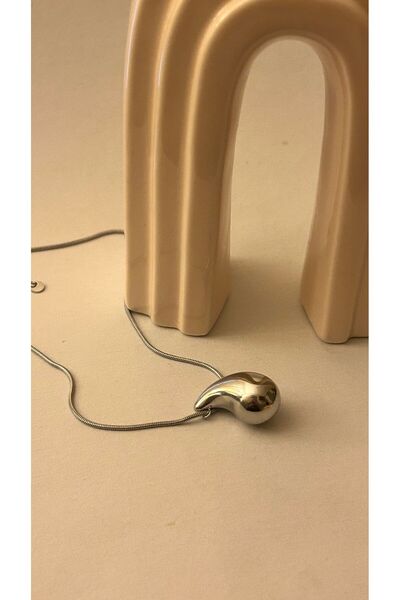 Kashpanya قلادة قطرة من الفولاذ