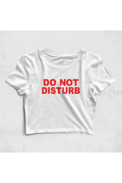Built By Crazy Tricou Do Not Disturb Croptop