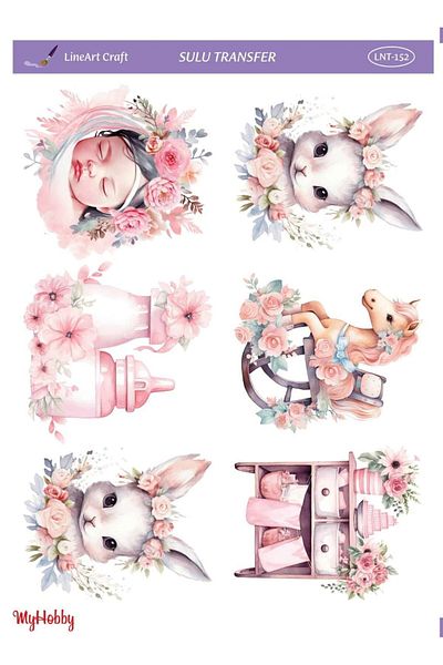 LİNEART Lineart Water Transfer LNT152 25x35cm