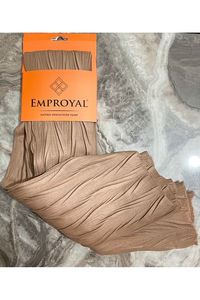 Emproyal Pleated bamboo shawl