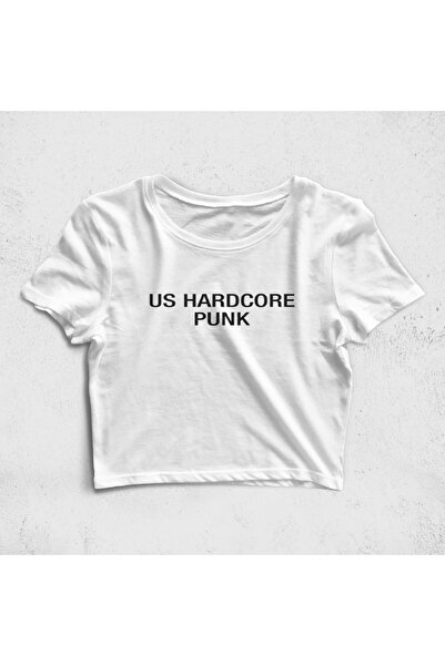 Built By Crazy Us Hardcore Punk Skraćeni kroj top majica