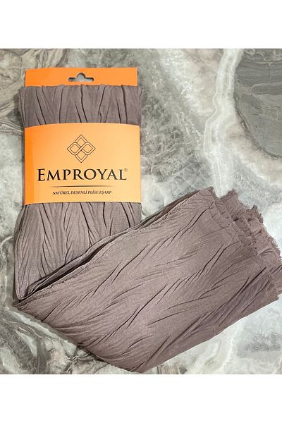 Emproyal Pleated bamboo shawl