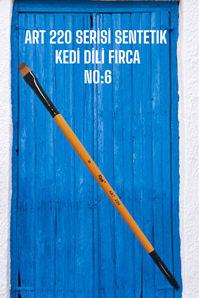 SEYFİKİRTASİYE ART-220 SENTETİK KEDİ DİLİ FIRÇA N0:6