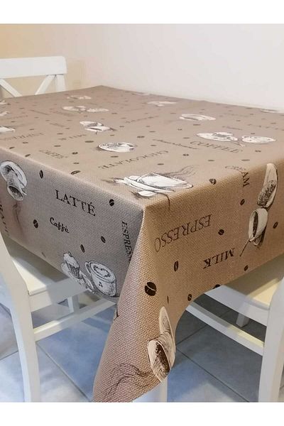 Başak Ev Tekstili Fiber Pvc Oilcloth - Σκουπιζόμενο τραπεζομάντιλο με σχέδια
