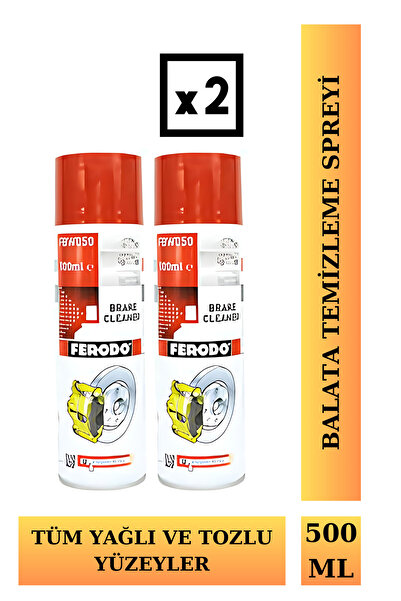 FERODO Balata Genel Temizleyici Sprey 500 Ml 2 Adet