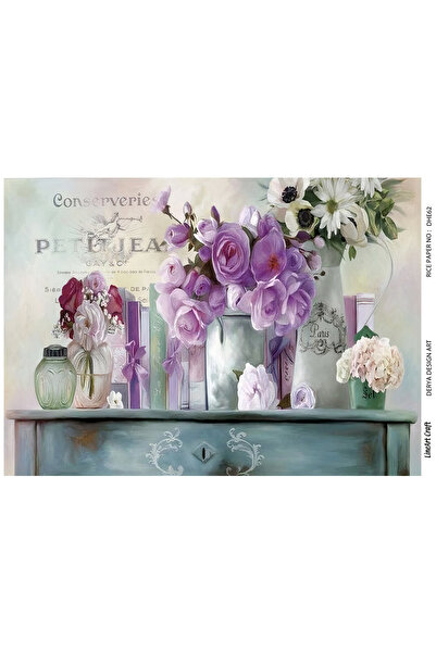 LİNEART ورق ديكوباج نحاسي موديل DHE62 - 29x42 سم