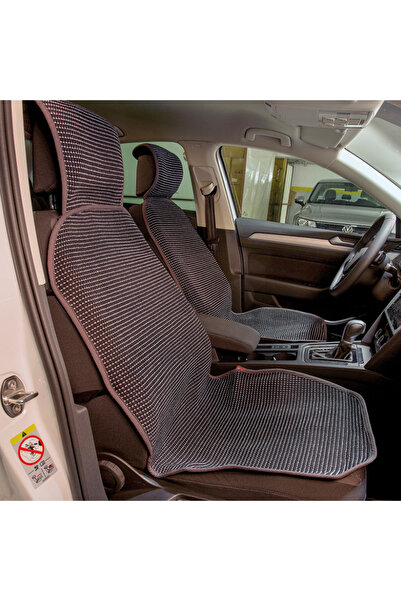 Cartex Car Seat Cushion Classic Rug Cushion Set of 3 Black Blue Gray Beige Sm...