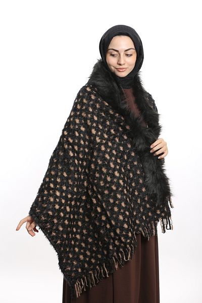 ARMİZA Women's Seasonal Shoulder Shawl - Holds Very Soft and Thin, Suitable for All Ages