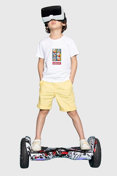 herotasarım Tricou pentru copii Donald Duck - mânecă scurtă, Bll4557