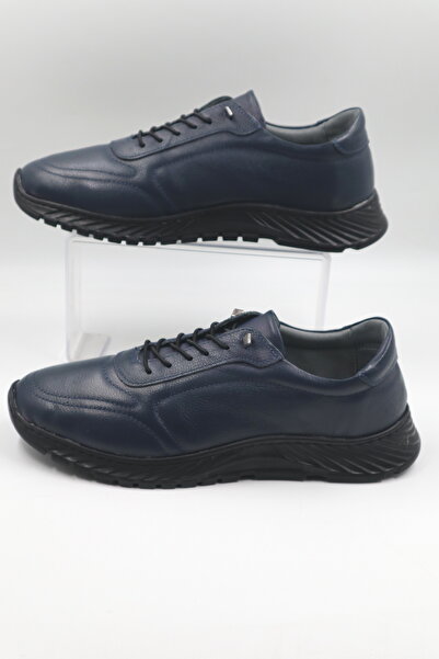 nazenintasarımlar MEN'S INDOOR OUTDOOR GENUINE LEATHER ULTRA COMFORTABLE LIGHT FULL ORTHOPEDIC SPORTS DAILY SHOES