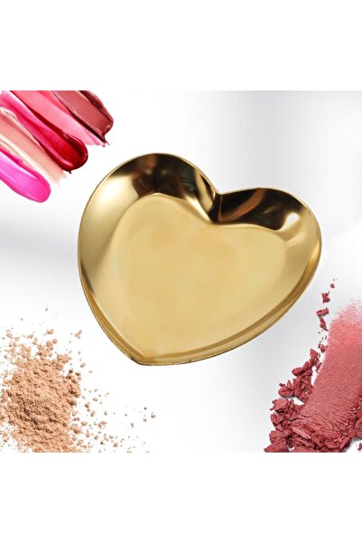 Profisher Mühür Mumu Çalışma Tepsisi Paslanmaz Çelik Kalp 91x8,7cm Altın / Dore