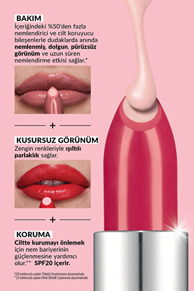 AVON Hydramatic Işıltılı Ruj Fuchsia