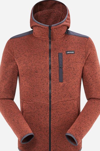 LAFUMA Cloudy Hoodie Men's Fleece Jacket Lfv12146 2998 Red-xl