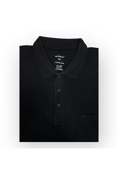 Sadık Collection Ercan Knitwear Ανδρικό μπλουζάκι με κοντό μανίκι με λαιμόκοψη με λαιμόκοψη με τσέπη 7003