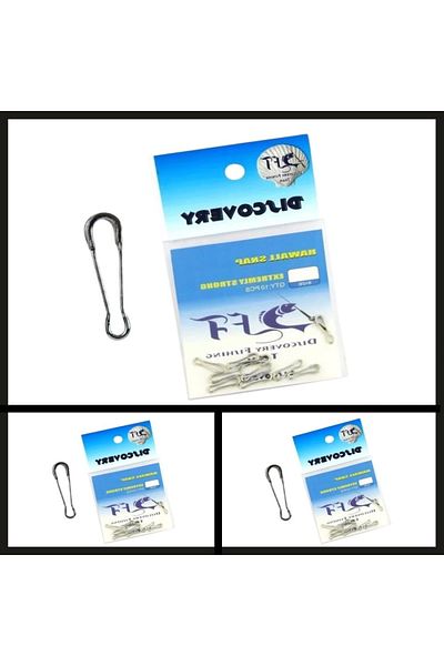Uygunayakala Suitable-Catch (10 Pieces) No:3 Dft Cjs040 Hawaiian Snap Nickel Clip-DON.001