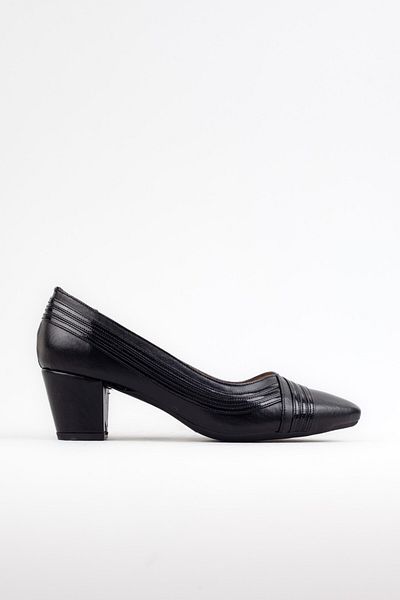 Adım Adım Women's Classic Heeled Shoes Thick Heeled Shoes