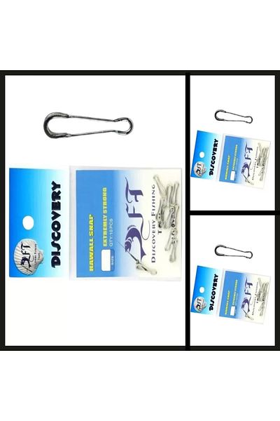 Uygunayakala Suitable-Catch (10 Pieces) No:3 Dft Cjs040 Hawaiian Snap Nickel Clip-DON.001
