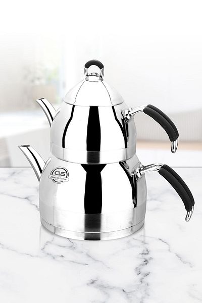 CVS Dn 12030 Emerald Medium Size Teapot Black