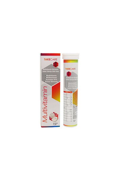 TakeCare Effervescent 20 Tablets for Take Care - Multivitamin and Multimineral Supplement