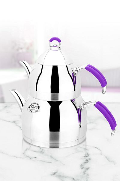 CVS Dn 12029 Emerald Family Size Teapot Purple