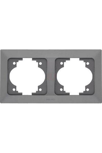 NEAD ARAS Metallic Smoked Double Horizontal Frame932116
