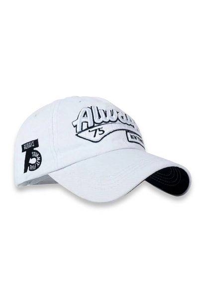 Şapka Market Always White Baseball Cap Hat