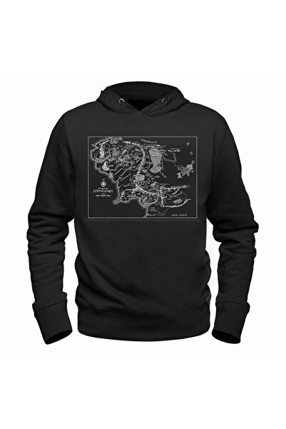 Alfa Tshirt Lord Of The Rings Hooded Kids Sweatshirt