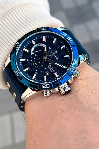 Ferrucci Function FCF.03303FS.03 Silicone Cord Men's Wristwatch