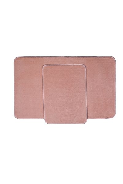 Myevilla My Evilla Modern Decorative Plush Simirna 50x80-50x40 Bathroom Toilet Set