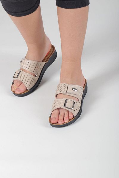 Ayakkabı Vakti Anatomical Soft Daily Women's Slippers Cft01