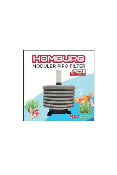 Atılım Akvaryum Hamburg Pipe Filter PREMIUM Aquarium Filtration