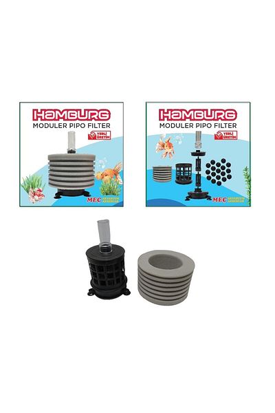 Atılım Akvaryum Hamburg Pipe Filter PREMIUM Aquarium Filtration
