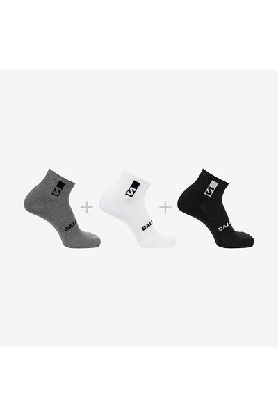 Salomon Everyday Crew Pachet de 3 șosete Lc 2086700   Negru-36 - 38