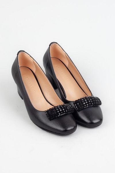 Adım Adım Women's Classic Heeled Shoes, Thick Heeled Shoes