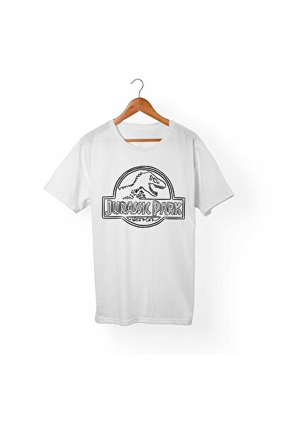 Alfa Tshirt تي شيرت أبيض للأطفال من Jurassic Park