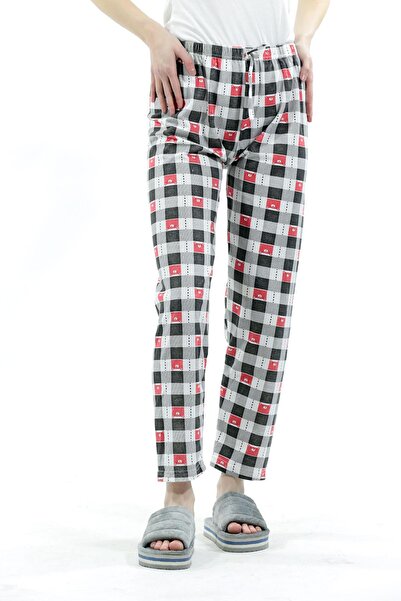 Penyelux Kadın ComfortStride Rahat Aktif Konfor Desenli Eşofman Altı