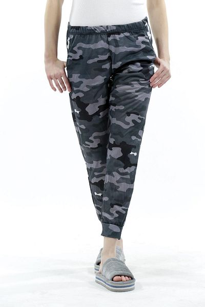 Penyelux Women's CityChic Urban Comfortable Camouflage Cotton Elegant Jogger Pants