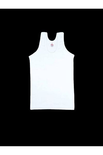 Ceylanoğlu Lycra Rib 100% Cotton Boys' Tank Top