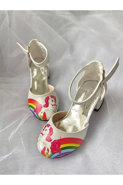 PATİK BEBE GIRL'S UNICORN GOWN WITH HEELS