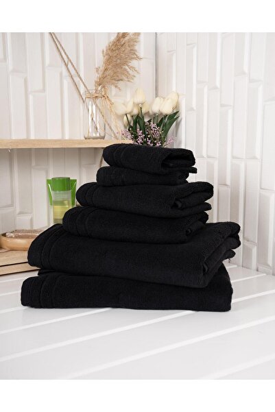 Baveno 100% бавовна, 6-предметний набір кухонних рушників / рушників для рук і обличчя / рушників для ванної кімнати Hürsan Saphir