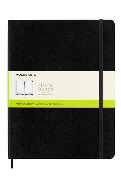 Moleskine Classic Collection Notepad XL 19x25cm Soft Cover Unlined 192 Sheets