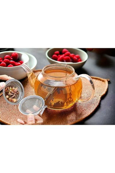 ÇEÇEN HOME Chained Herbal Tea Strainer Ball