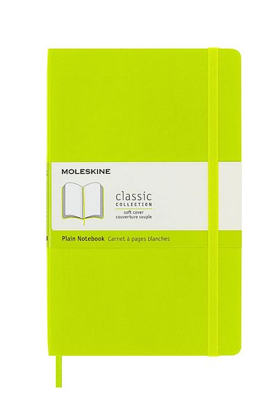 Moleskine Classic Collection Notebook Large 13x21cm Soft Cover Unlined 240 Sheets