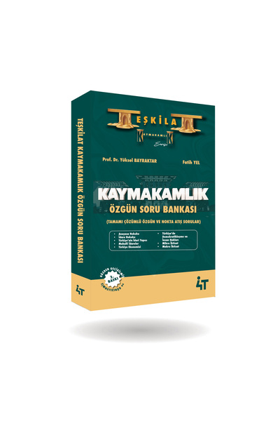 4T YAYINEVİ TEŞKİLAT KAYMAKAMLIK ÖZGÜN SORU BANKASI 3.BASKI