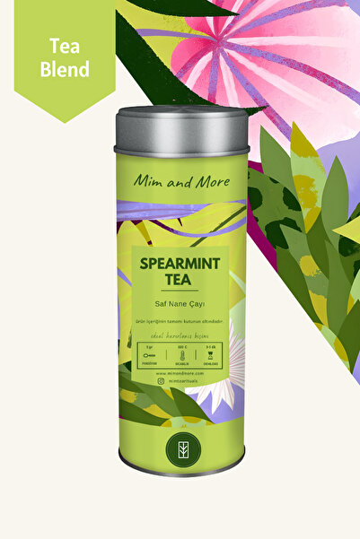 Mim and More Spearmint Tea - Saf Nane Çayı, 50 gr